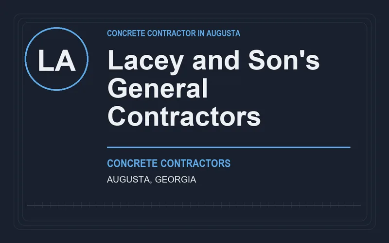 Lacey and Son's General Contractors in Augusta, Georgia