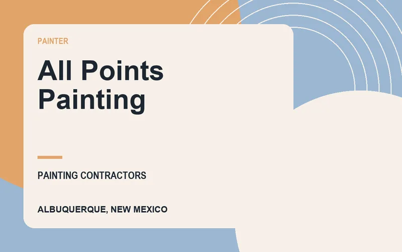 All Points Painting in Albuquerque, New Mexico