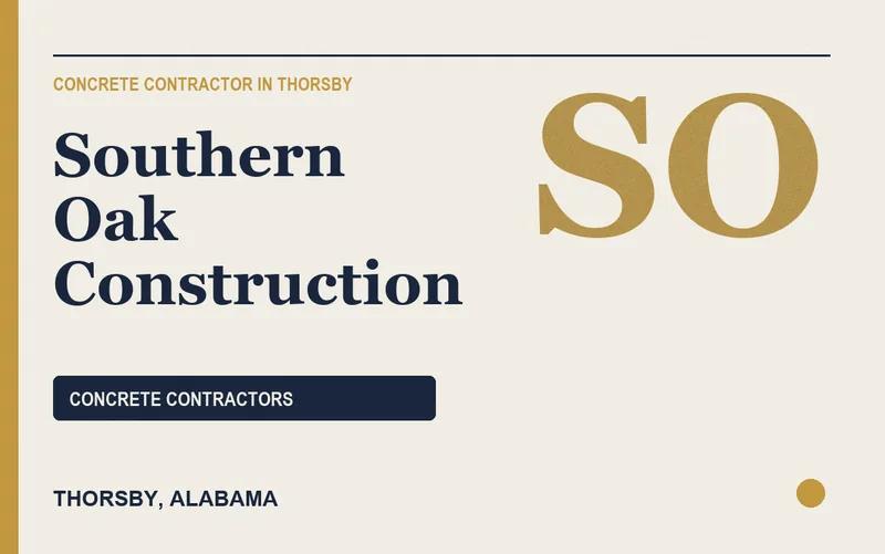 Southern Oak Construction in Thorsby, Alabama