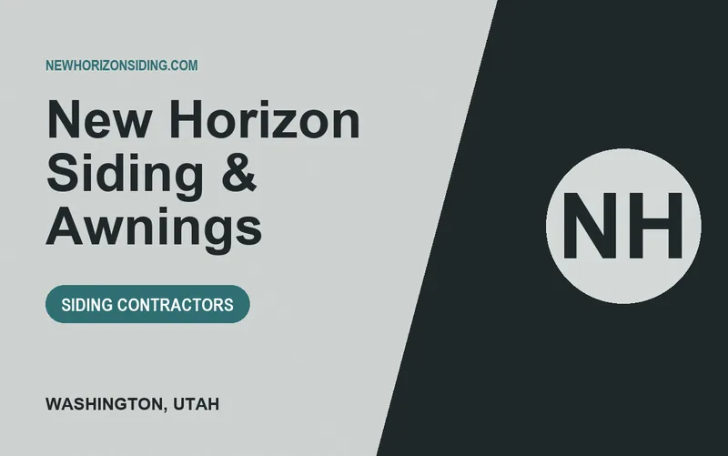 New Horizon Siding & Awnings in Washington, Utah