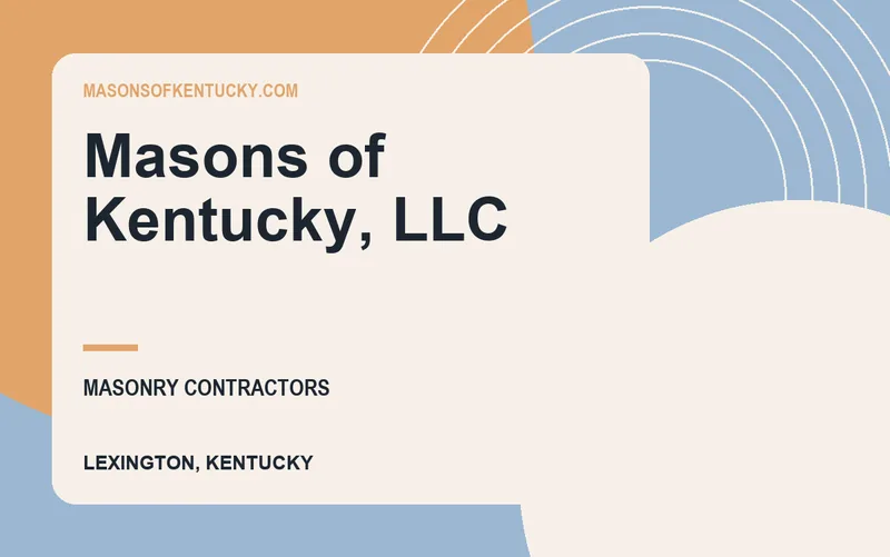 Masons of Kentucky, LLC in Lexington, Kentucky
