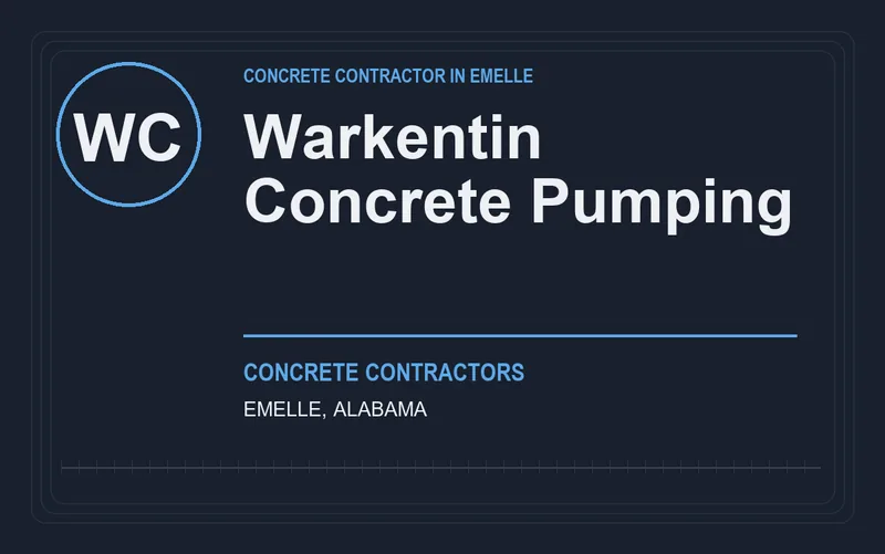 Warkentin Concrete Pumping in Emelle, Alabama