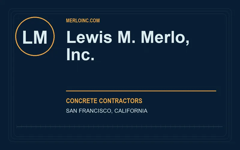 Lewis M. Merlo, Inc. in San Francisco, California