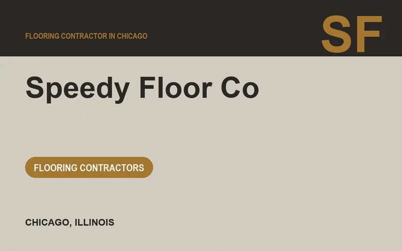 Speedy Floor Co in Chicago, Illinois