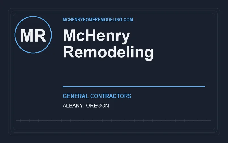 McHenry Remodeling in Albany, Oregon