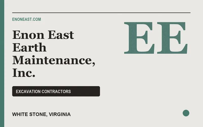 Enon East Earth Maintenance, Inc. in White Stone, Virginia