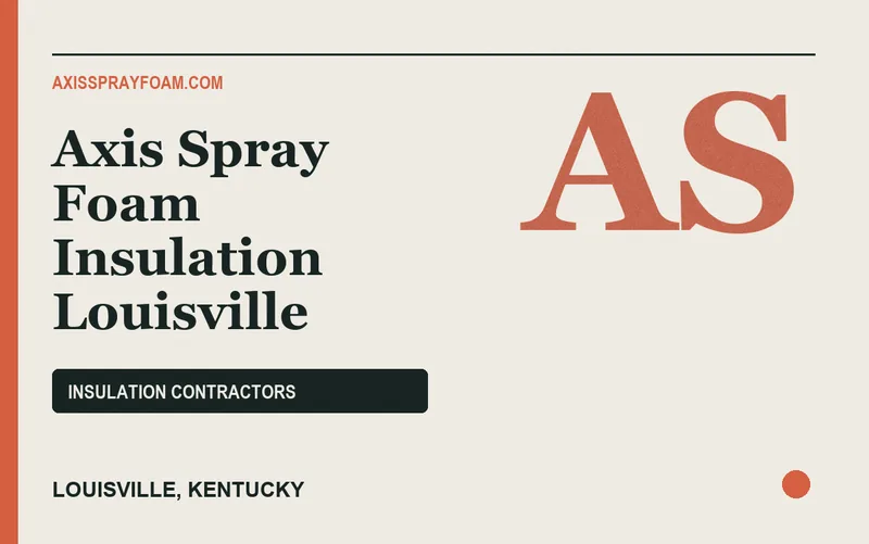 Axis Spray Foam Insulation Louisville in Louisville, Kentucky