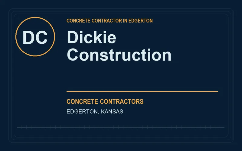 Dickie Construction in Edgerton, Kansas