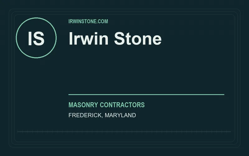 Irwin Stone in Frederick, Maryland