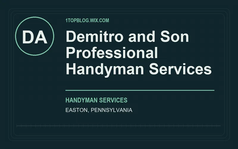 Demitro and Son Professional Handyman Services in Easton, Pennsylvania