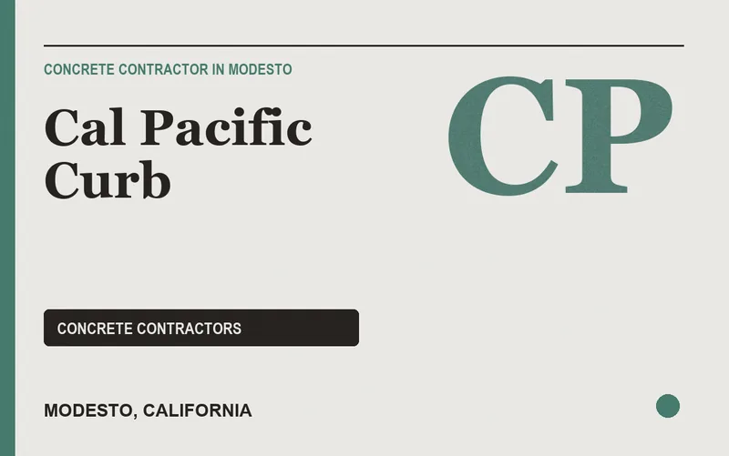Cal Pacific Curb in Modesto, California