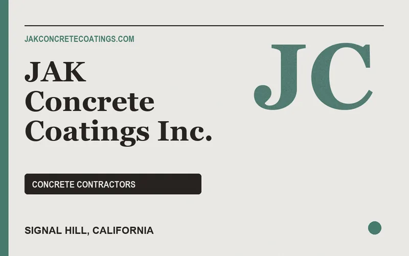 JAK Concrete Coatings Inc. in Signal Hill, California