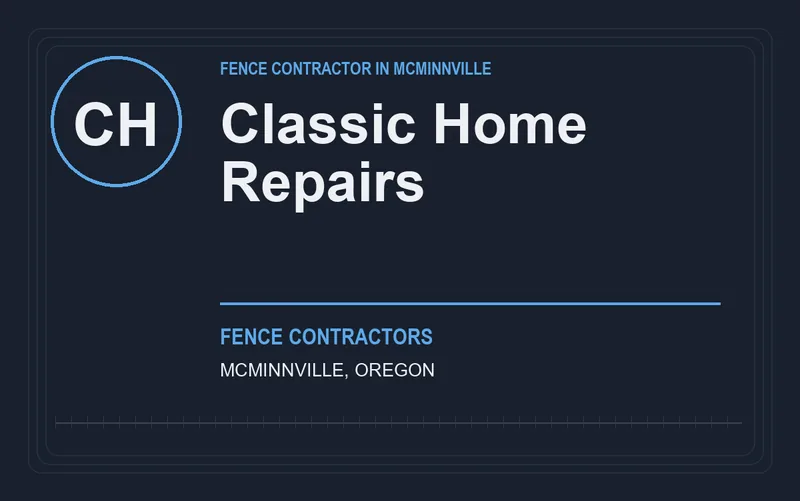 Classic Home Repairs in McMinnville, Oregon