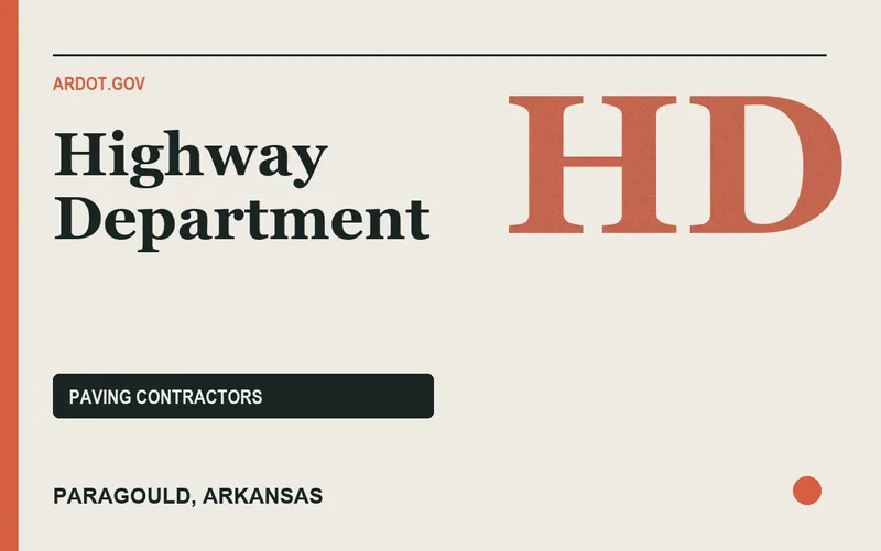 Highway Department in Paragould, Arkansas