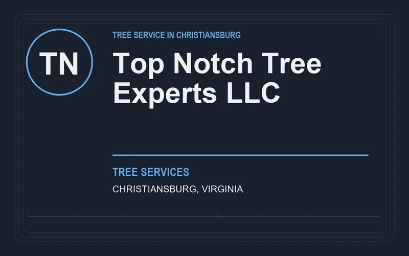 Top Notch Tree Experts LLC in Christiansburg, Virginia