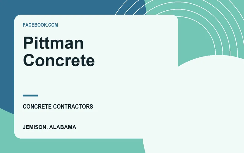 Pittman Concrete in Jemison, Alabama