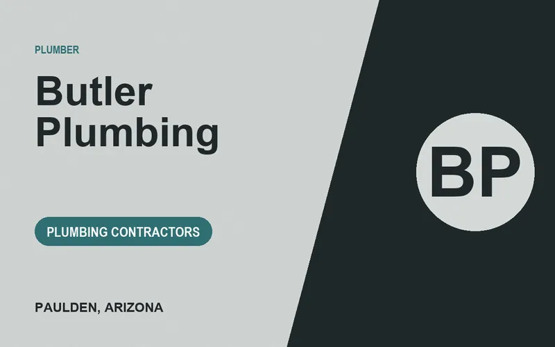 Butler Plumbing in Paulden, Arizona