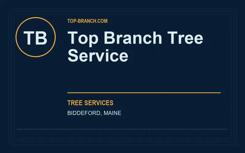 Top Branch Tree Service in Biddeford, Maine