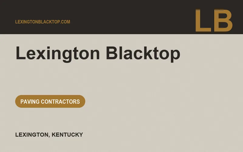 Lexington Blacktop in Lexington, Kentucky