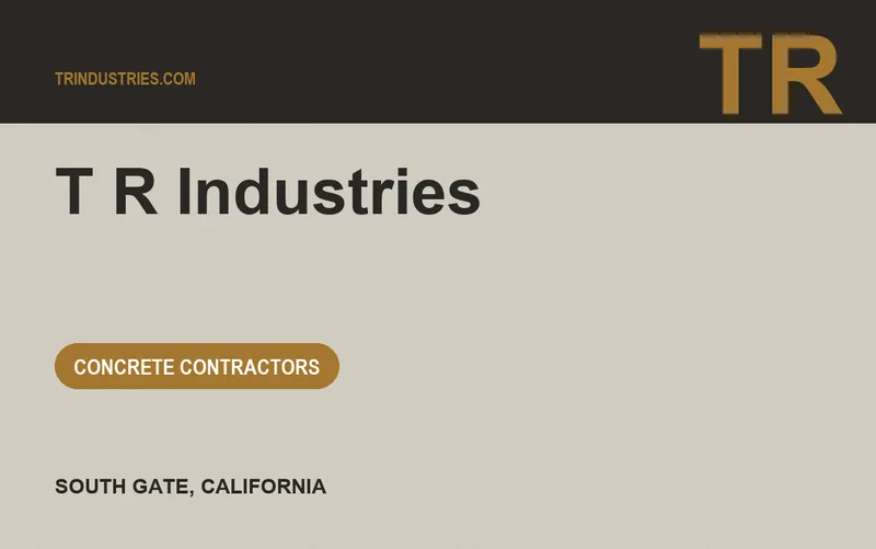 T R Industries in South Gate, California