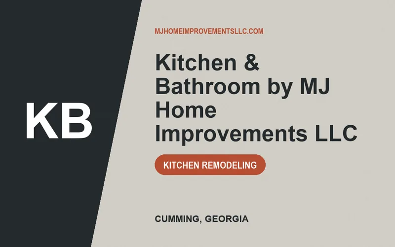 Kitchen & Bathroom by MJ Home Improvements LLC in Cumming, Georgia
