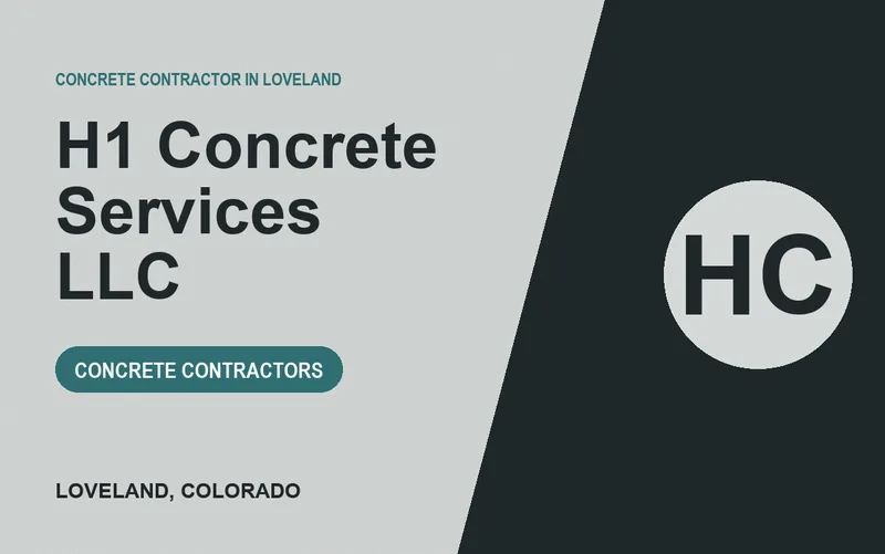 H1 Concrete Services LLC in Loveland, Colorado