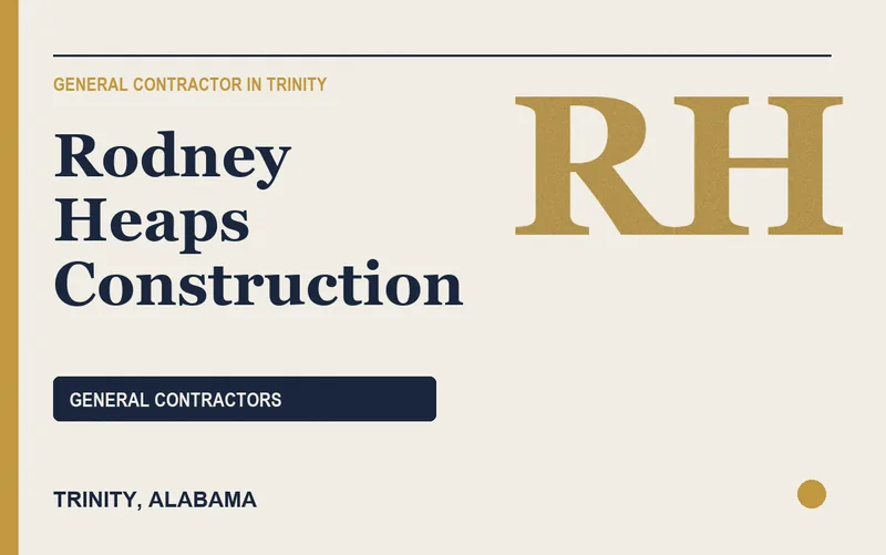 Rodney Heaps Construction in Trinity, Alabama