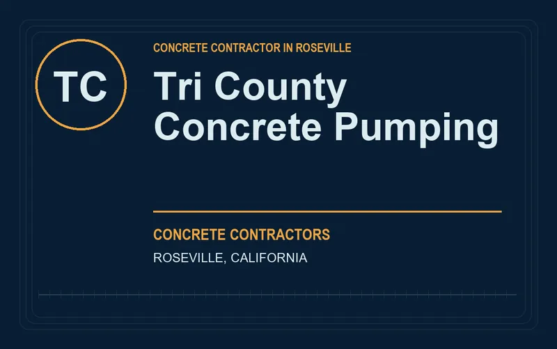 Tri County Concrete Pumping in Roseville, California