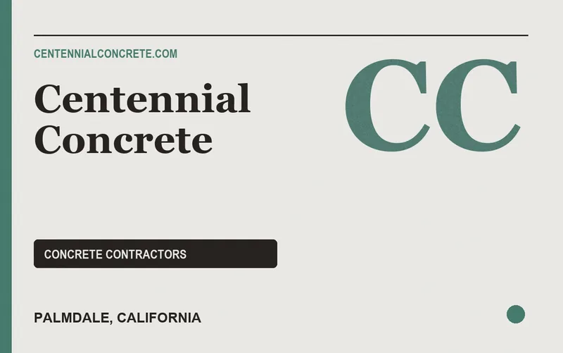 Centennial Concrete in Palmdale, California