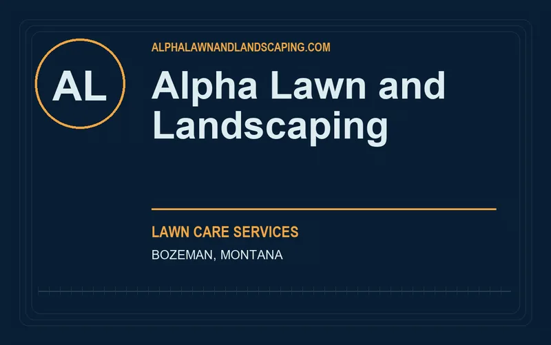 Alpha Lawn and Landscaping in Bozeman, Montana