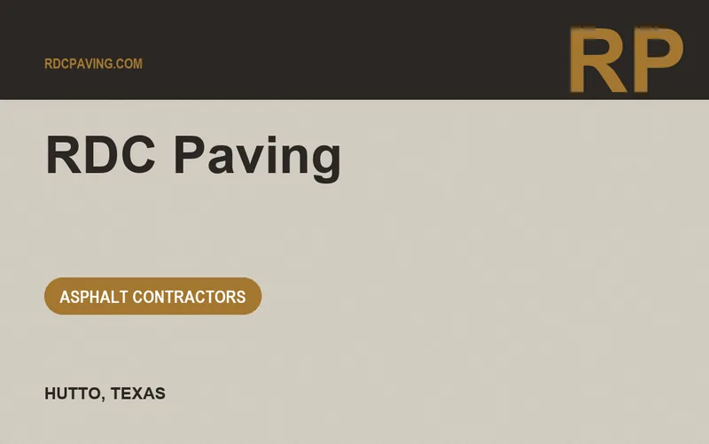 RDC Paving in Hutto, Texas