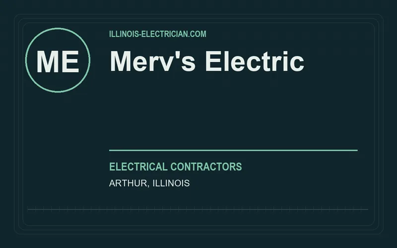 Merv's Electric in Arthur, Illinois