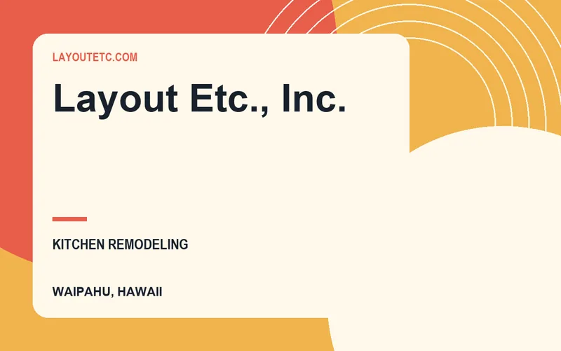 Layout Etc., Inc. in Waipahu, Hawaii
