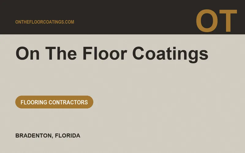 On The Floor Coatings in Bradenton, Florida