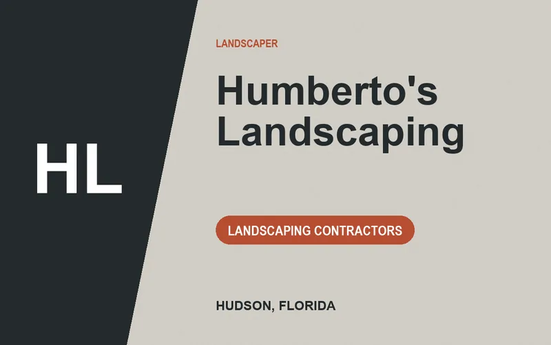 Humberto's Landscaping in Hudson, Florida