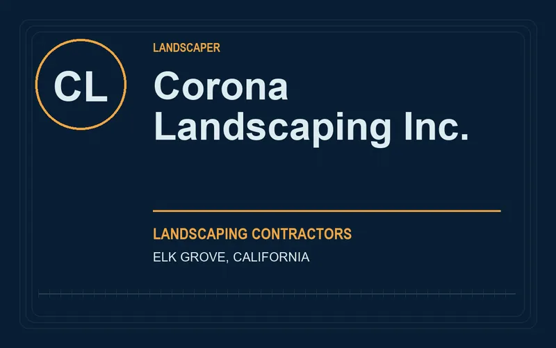 Corona Landscaping Inc. in Elk Grove, California