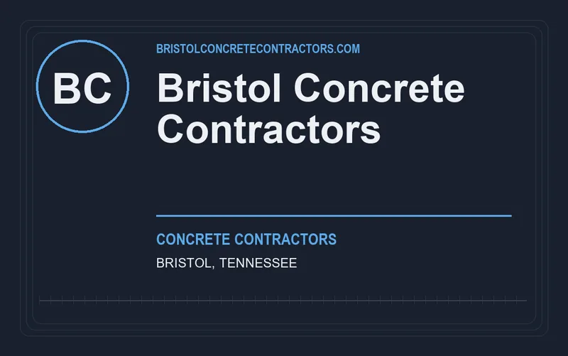 Bristol Concrete Contractors in Bristol, Tennessee