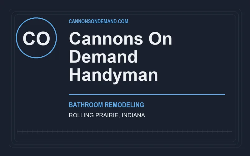 Cannons On Demand Handyman in Rolling Prairie, Indiana