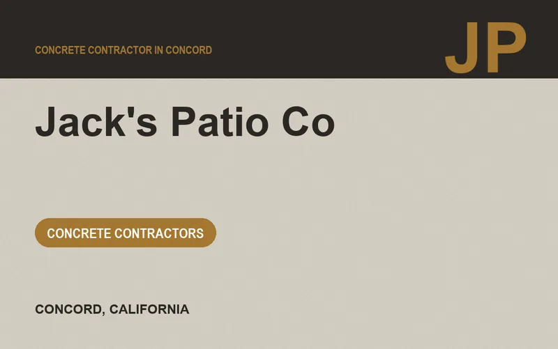 Jack's Patio Co in Concord, California
