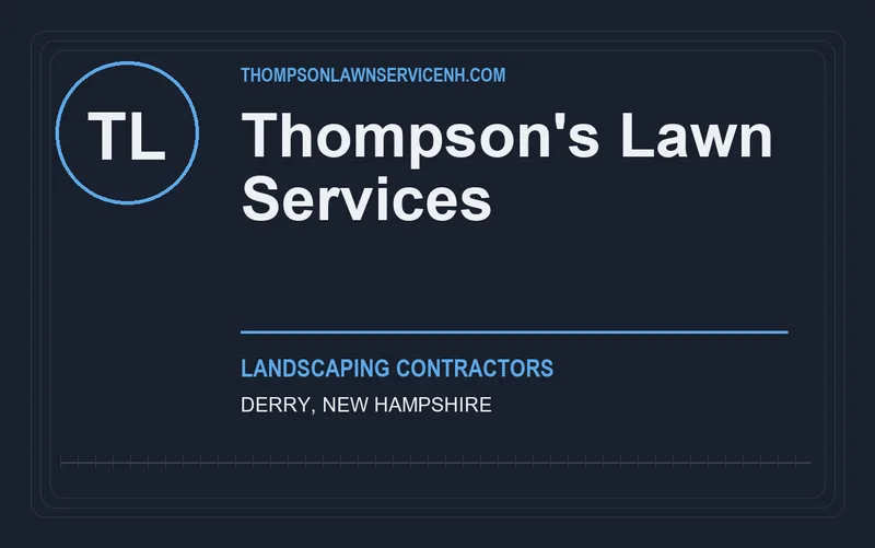 Thompson's Lawn Services in Derry, New Hampshire