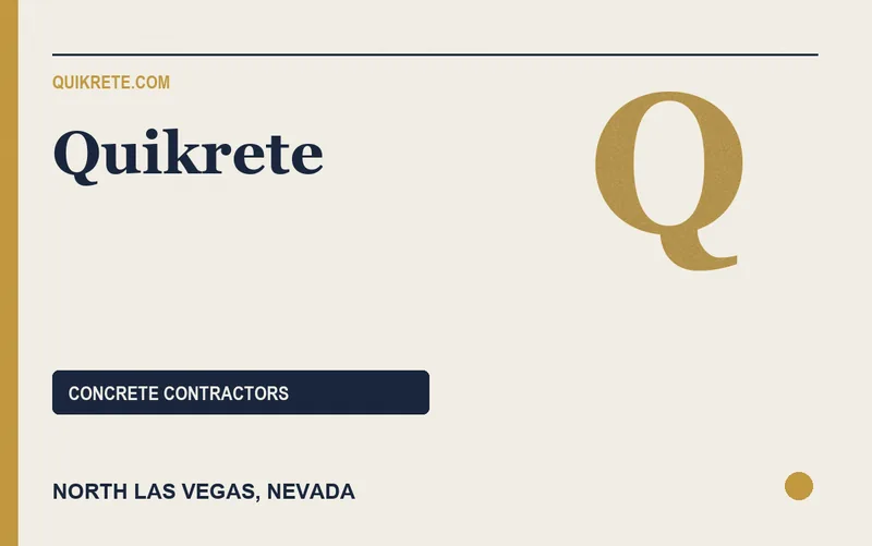 Quikrete in North Las Vegas, Nevada