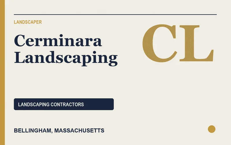 Cerminara Landscaping in Bellingham, Massachusetts