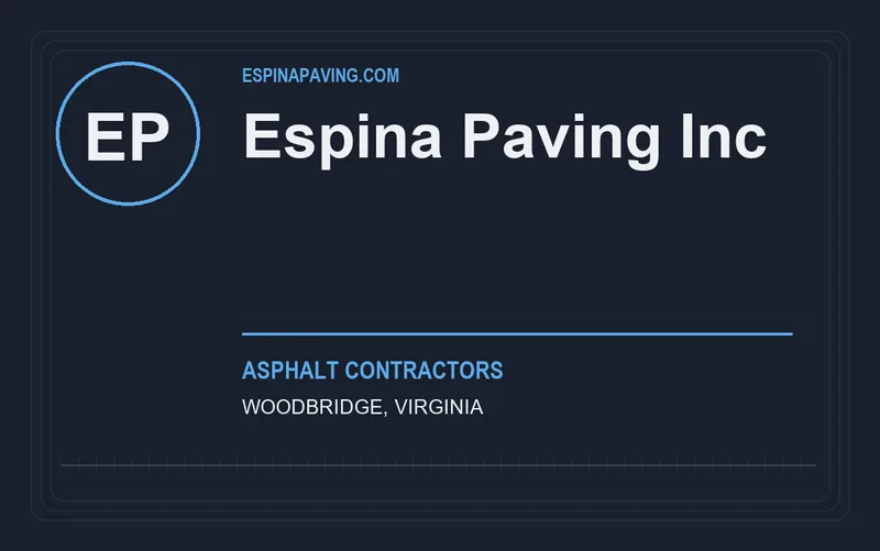 Espina Paving Inc in Woodbridge, Virginia