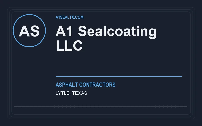 A1 Sealcoating LLC in Lytle, Texas