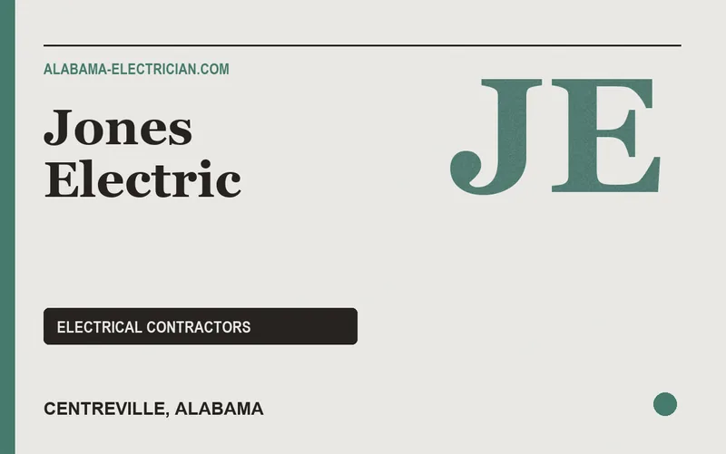 Jones Electric in Centreville, Alabama