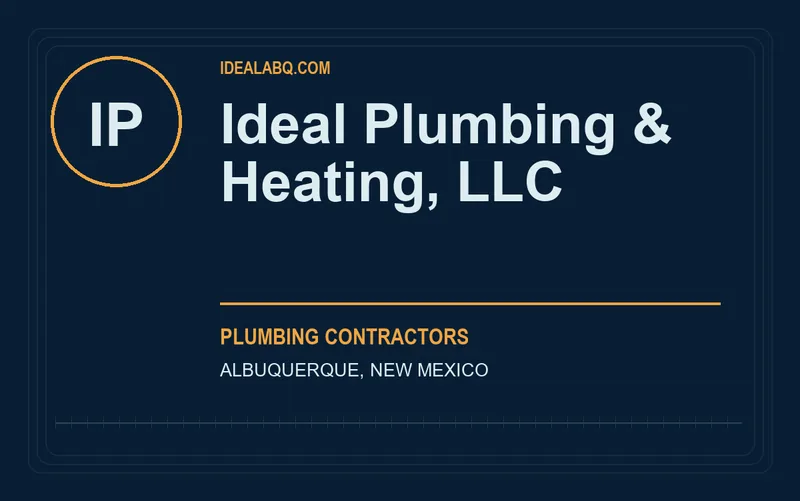 Ideal Plumbing & Heating, LLC in Albuquerque, New Mexico