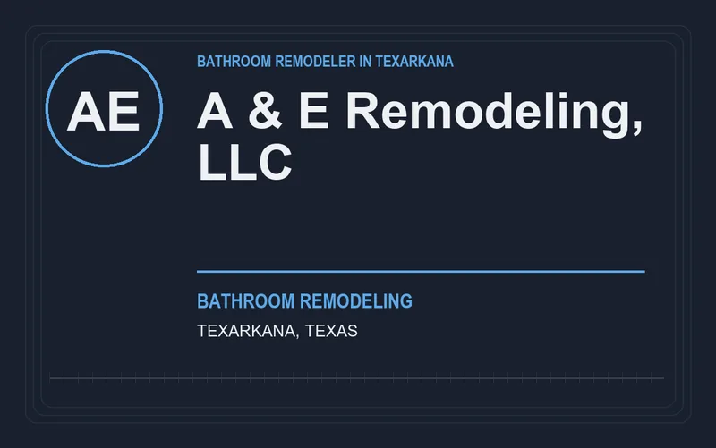 A & E Remodeling, LLC in Texarkana, Texas