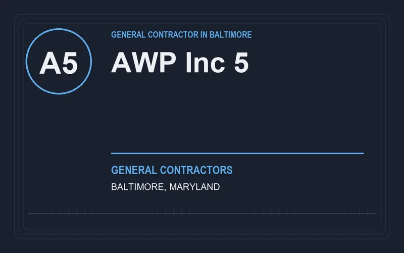AWP Inc 5 in Baltimore, Maryland