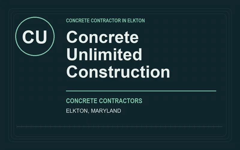 Concrete Unlimited Construction in Elkton, Maryland