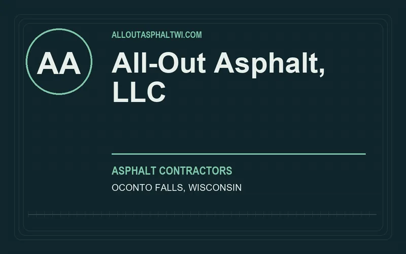 All-Out Asphalt, LLC in Oconto Falls, Wisconsin